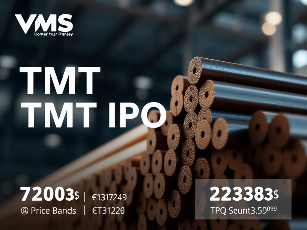 VMS TMT IPO GMP